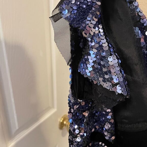 Free People Purple Sequin Siren Dress NWT - Picture 10 of 16